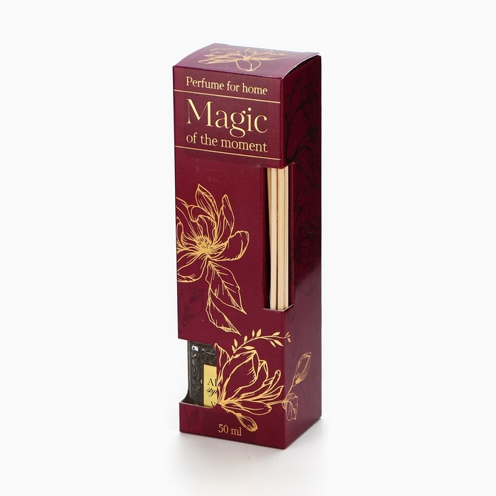 Диффузор ароматический палочки, ароматизатор для дома &laquo;Аромадиффузор: For home&raquo;,аромат ваниль, 50 мл.