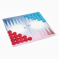 Шашки-нарды, настольные игры, цветные "Время игры", d-2.6 см, 32 х 32 см Шашки-нарды, настольные игры, цветные "Время игры", d-2.6 см, 32 х 32 см