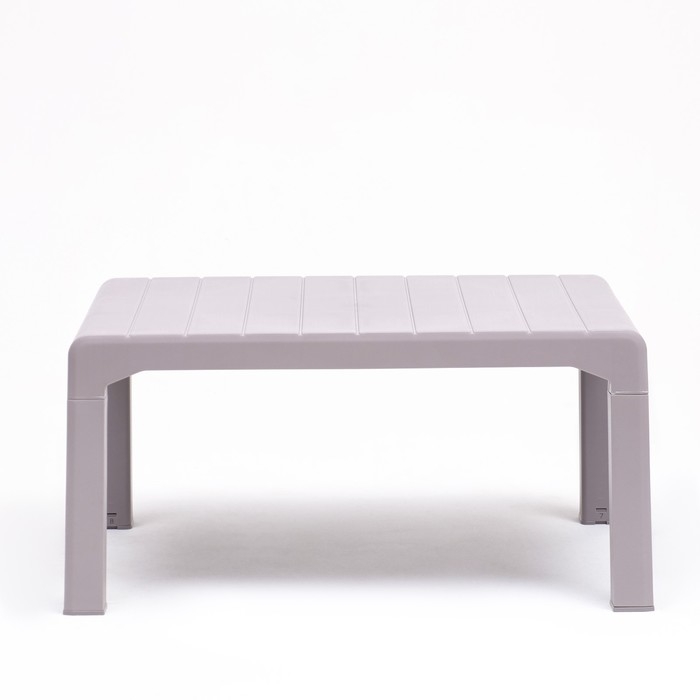 Столик садовый кофейный "Модерн" 79 х 55 х 38 см, песочно-серый