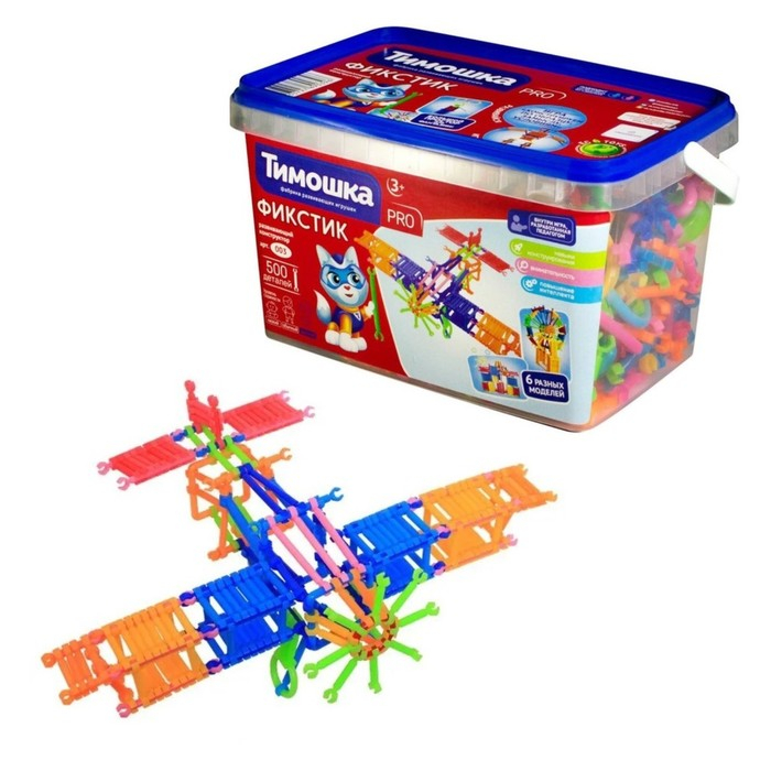 Конструктор &laquo;ФикСтик&raquo;, 500 деталей