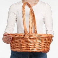 Набор корзин, 3 шт, 39&times;14/40 см,  30&times;12/35 см, 25&times;10/30 см, ива