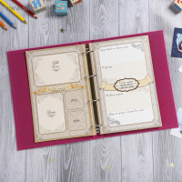 Книга малыша для девочки "Маленькая наследница семьи": 20 листов Книга малыша для девочки "Маленькая наследница семьи": 20 листов