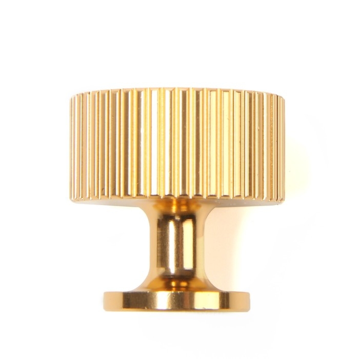 Ручка кнопка CAPPIO PK326, d=28 мм, цвет золото Ручка кнопка CAPPIO PK326, d=28 мм, цвет золото