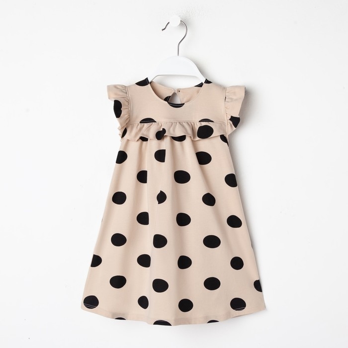 Платье для девочки KAFTAN "Kitten" р.32 (110-116), бежевый