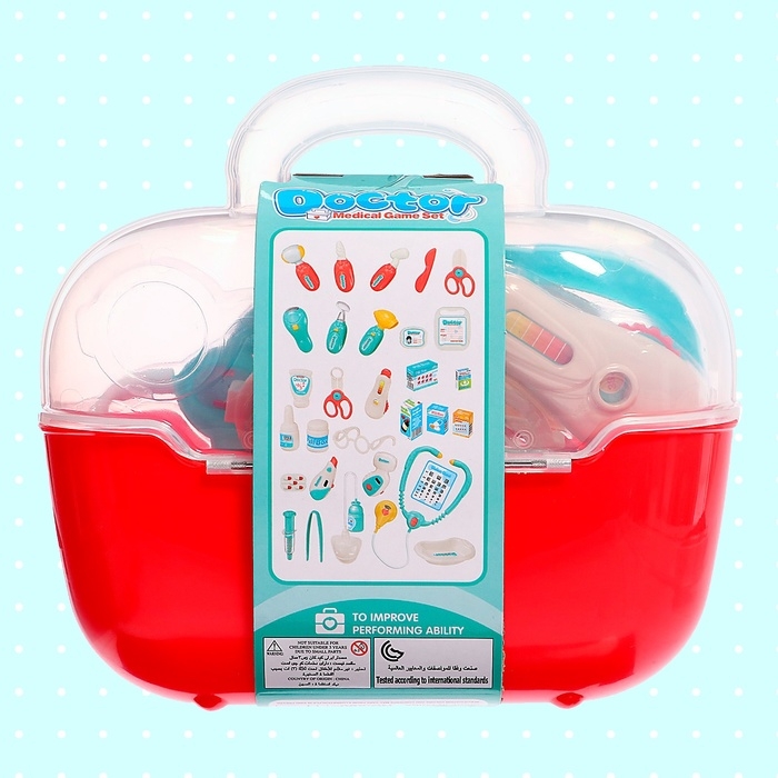 Игровой набор &laquo;Доктор&raquo;, 8 предметов, в чемоданчике