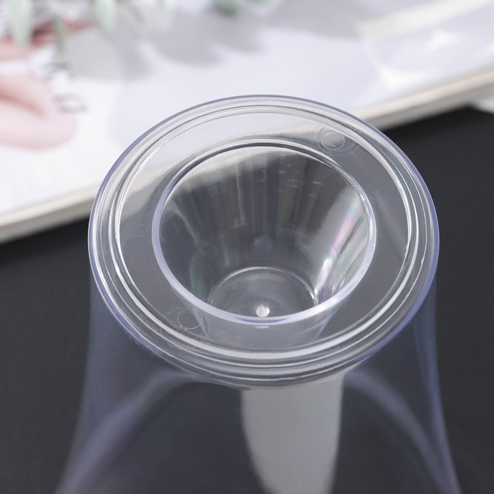 Кашпо для орхидей &laquo;Волна орхидейная&raquo;, 1,3 л, цвет прозрачный