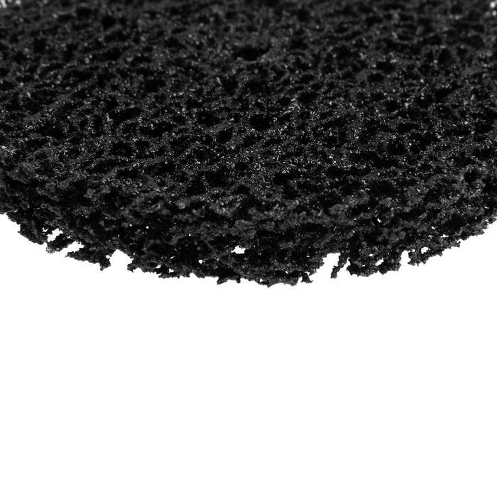 Круг коралловый по металлу ТУНДРА, для шлифовки и полировки, М8, 115 мм, с адаптером