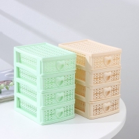 Мини - комод для мелочей 4 секции Доляна &laquo;Вязание&raquo;, 12,5&times;9&times;14,5 см, цвет МИКС