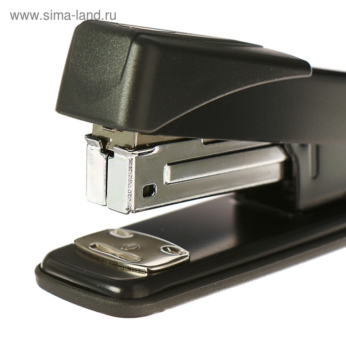 Степлер ErichKrause Quadro, № 24/6, до 30 листов, чёрный