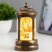 Ночник "Рождество" LED 1Вт 3хLR1103 бронза 6,5х6,5х12,5см RISALUX Ночник "Рождество" LED 1Вт 3хLR1103 бронза 6,5х6,5х12,5см RISALUX