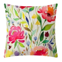 Наволочка декоративная Этель "Цветы", 40х40 см, полиэстер Наволочка декоративная Этель "Цветы", 40х40 см, полиэстер