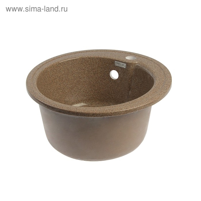 Мойка кухонная из камня MARRBAXX Венди Z4Q9, d=435мм, терракотовая