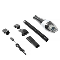 Пылесос автомобильный, беспроводной, 5 насадок, 130 Вт, 12 В, черный Пылесос автомобильный, беспроводной, 5 насадок, 130 Вт, 12 В, черный