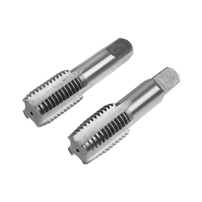 Метчики метрические ручные ТУНДРА, М24 х 3 мм, комплект из 2 шт. Метчики метрические ручные ТУНДРА, М24 х 3 мм, комплект из 2 шт.