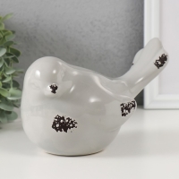 Копилка керамика "Серый воробышек" 18,8 11,9х13 см Копилка керамика "Серый воробышек" 18,8 11,9х13 см