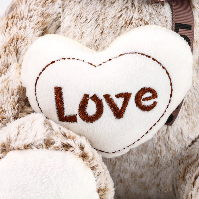 Мягкая игрушка &laquo;Мишка с сердечком&raquo;, 30 см, цвета МИКС
