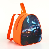 Рюкзак детский на молнии «Выбражулька», цвет оранжевый Рюкзак детский на молнии «Выбражулька», цвет оранжевый