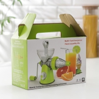 Соковыжималка механическая Fresh, цвет зелёный Соковыжималка механическая Fresh, цвет зелёный