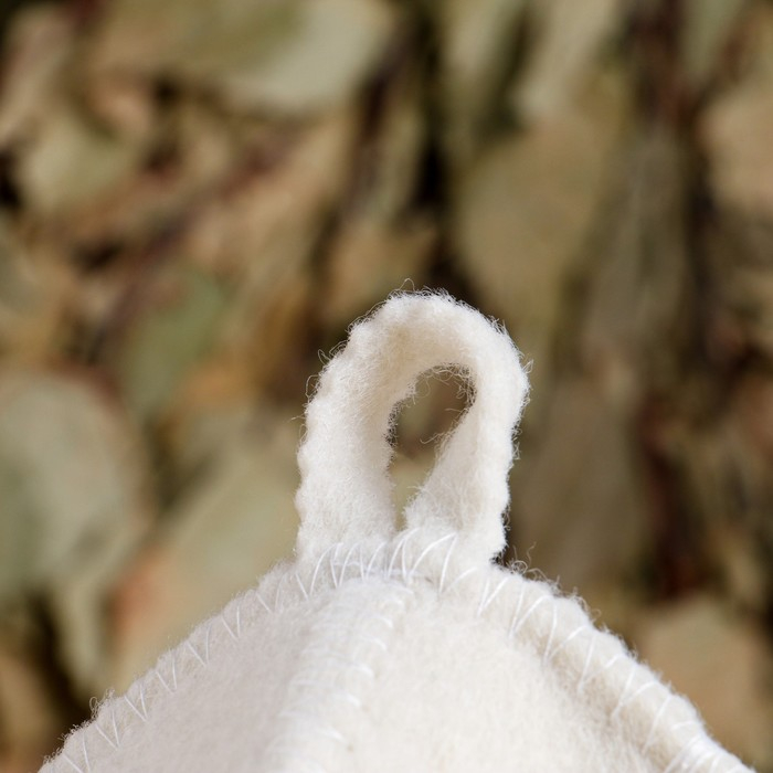 Набор для бани Набор для бани "Царица" шапка, коврик, рукавица