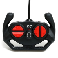 Гоночная машина на радиоуправлении, работает от батареек, цвет сине-чёрный Гоночная машина на радиоуправлении, работает от батареек, цвет сине-чёрный