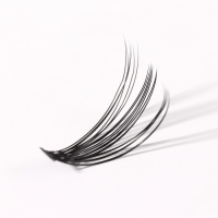 Набор накладных ресниц &laquo;Классика&raquo;, пучки, 10, 12, 14 мм, толщина 0,07 мм, изгиб D, 20 D