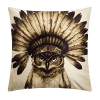 Наволочка декоративная Этель &laquo;Сова&raquo; 40х40 см, велюр