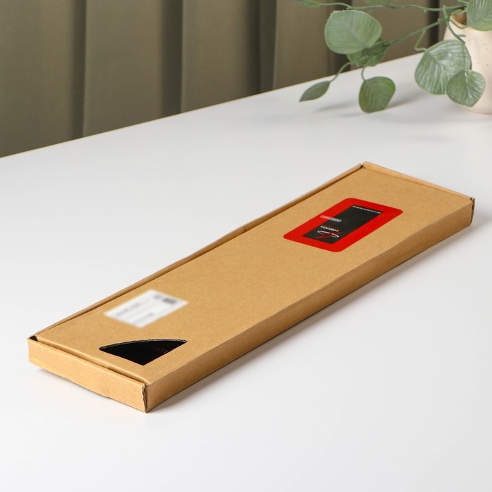 Блюдо, 41&times;11 см, цвет серебряный