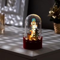 Светодиодная фигура под куполом «Щелкунчик» 6 × 9.5 × 6 см, дерево, батарейки LR1130х3 (в комплекте), свечение тёплое белое Светодиодная фигура под куполом «Щелкунчик» 6 × 9.5 × 6 см, дерево, батарейки LR1130х3 (в комплекте), свечение тёплое белое