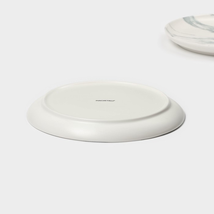 Набор тарелок десертных фафрфоровых Magistro Real Marble, d=21 см, 2 шт Набор тарелок десертных фафрфоровых Magistro Real Marble, d=21 см, 2 шт