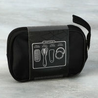 Набор дорожный для обуви "Настоящему мужчине", щетка 2шт., губка, лопатка Набор дорожный для обуви "Настоящему мужчине", щетка 2шт., губка, лопатка