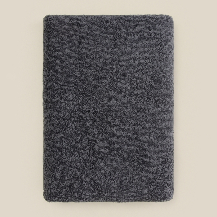 Полотенце махровое SL HOME: Basic "Гри Сандре" 30х60 см, 100% хлопок, 530 г/м2