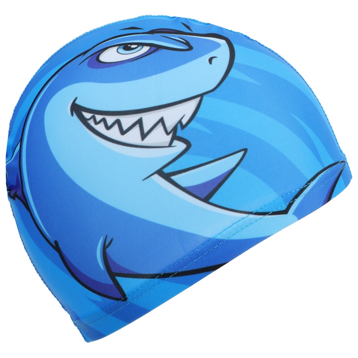 Набор для плавания детский ONLYTOP Swim &laquo;Акула&raquo;: очки+шапочка, обхват 46-52