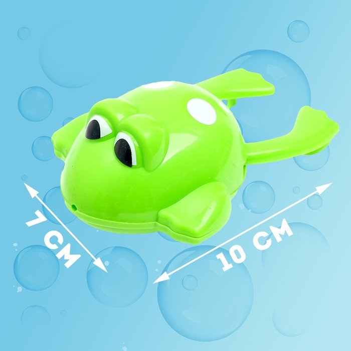 Водоплавающая игрушка «Лягушонок», заводная Водоплавающая игрушка «Лягушонок», заводная