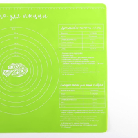 Силиконовый коврик для выпечки &laquo;Тесто для пиццы&raquo;, 64 х 45 см