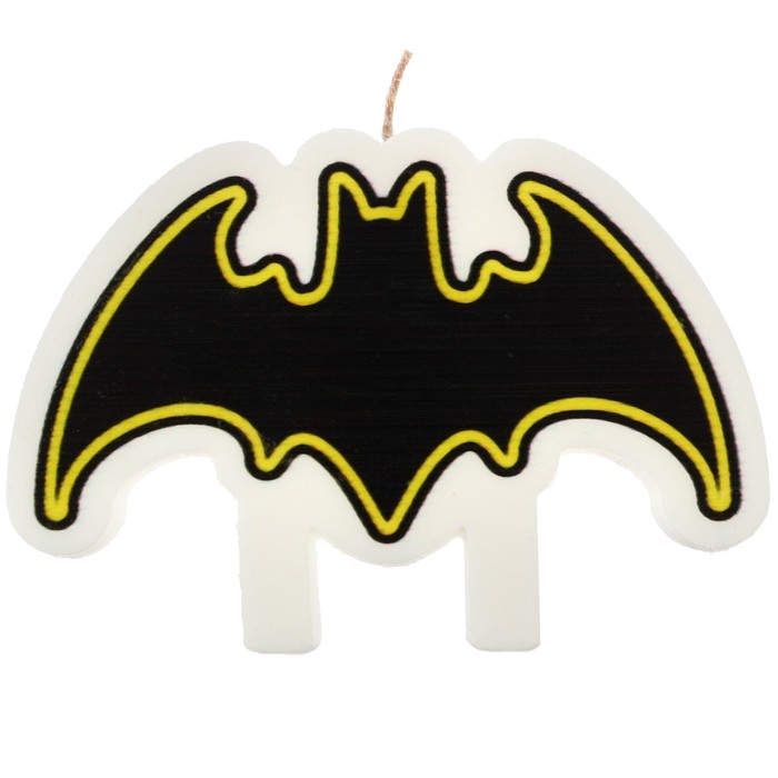 Свеча для торта Свеча для торта "С Днем Рождения!", 10 х 6,9 см, Супергерои