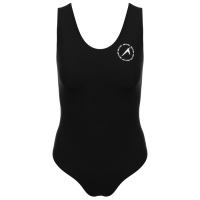 Купальник слитный ONLYTOP, спортивный, р. 46, цвет чёрный Купальник слитный ONLYTOP, спортивный, р. 46, цвет чёрный