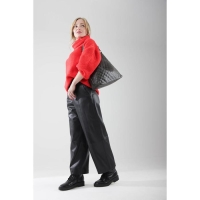 Сумка-мешок, отдел на молнии, наружный карман, цвет серый Сумка-мешок, отдел на молнии, наружный карман, цвет серый