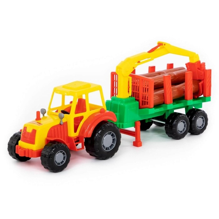 Трактор с полуприцепом-лесовозом «Мастер» Трактор с полуприцепом-лесовозом «Мастер»