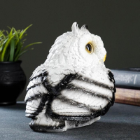 Копилка "Совушка малая" белая, 16х18см Копилка "Совушка малая" белая, 16х18см