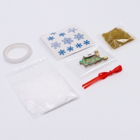 Набор для творчества «Новогодний шарик: Змея», светится в темноте Набор для творчества «Новогодний шарик: Змея», светится в темноте