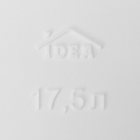 Таз складной «Флекс», 17.5 л, 33.5×49×6.5 см, цвет морская волна Таз складной «Флекс», 17.5 л, 33.5×49×6.5 см, цвет морская волна