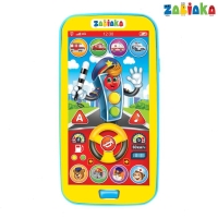 Телефон обучающий &laquo;Умный светофор&raquo;, звуковые эффекты, работает от батареек