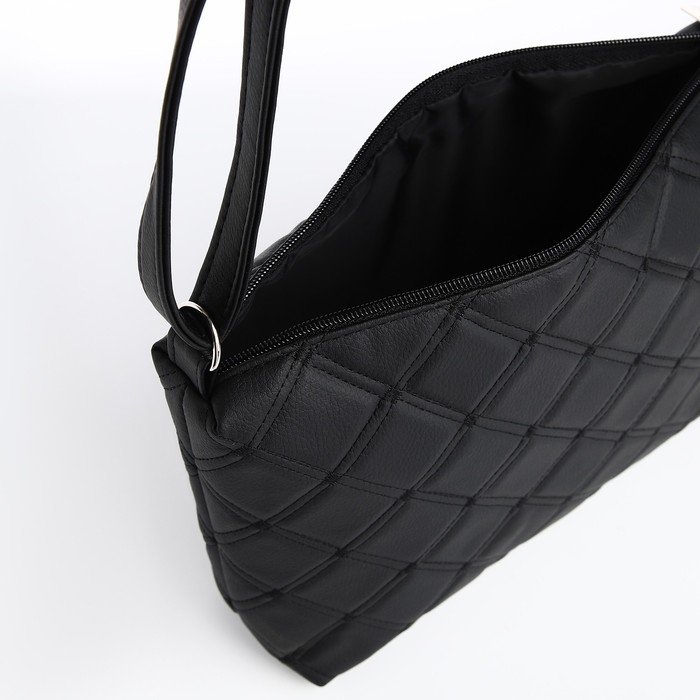 Кросс-боди на молнии, цвет чёрный