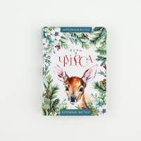 Аромамасло новогоднее на открытке &laquo;Новый год: Верь в чудеса&raquo;, аромат еловые ветки, 5 мл