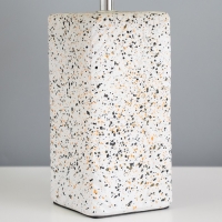 Лампа настольная "Дзин" 1х40Вт Е14 черный 22х22х36см