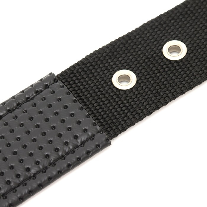 Ошейник Ошейник "Комфорт" комбинированный, 60 х 4 см, ОШ 45-55 см, чёрный