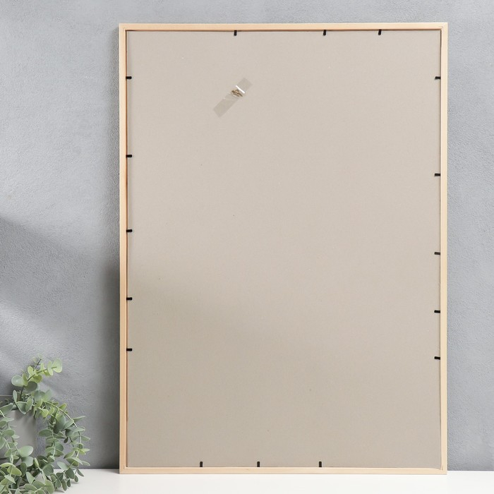 Фоторамка дерево 50х70 см (1700) (пластиковый экран)