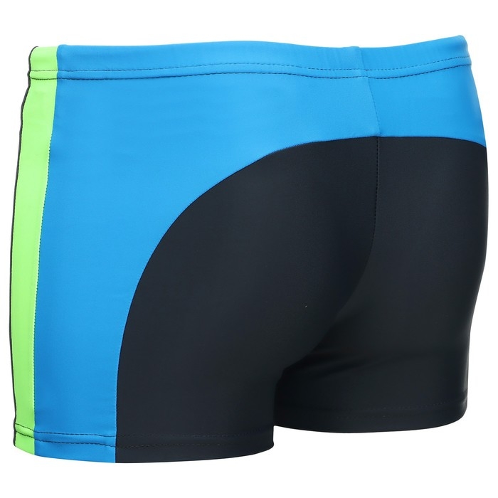 Плавки для плавания ONLYTOP, р. 36, цвет серый/зелёный/бирюзовый