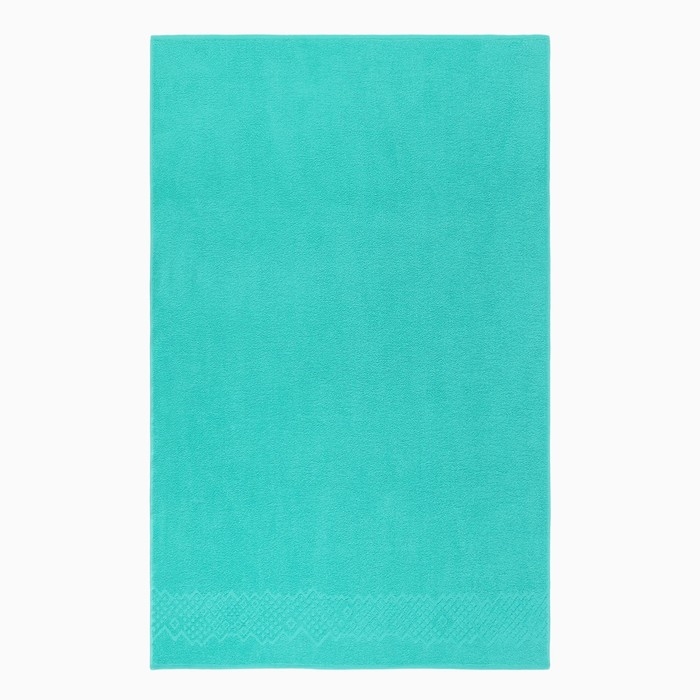 Полотенце махровое Flashlights 70Х130см, цвет бирюза, 295г/м2, 100% хлопок