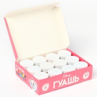 Гуашь 12 цветов по 20 мл, «Кошечка Мари», Коты Аристократы Гуашь 12 цветов по 20 мл, «Кошечка Мари», Коты Аристократы